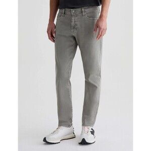 AG JEANS Mens Size 38x34 Grey Modern Slim Sueded Sateen In Ironwood TELLIS $198